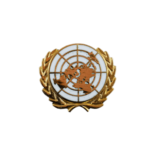 united nations pin fn forenede nasjoner