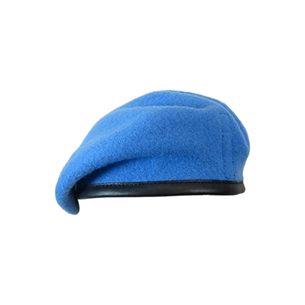 blue beret fn un peacekeep fn-soldat