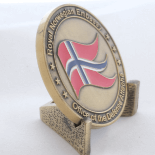 Coin Stand Bronze