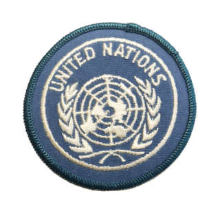 un united nations shoulder patch skuldermerke