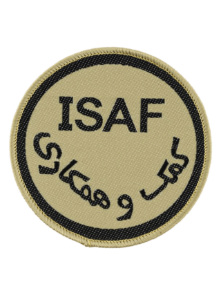 patch isaf afghanistan