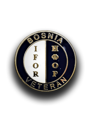pin ifor nato Implementation Force bosnia