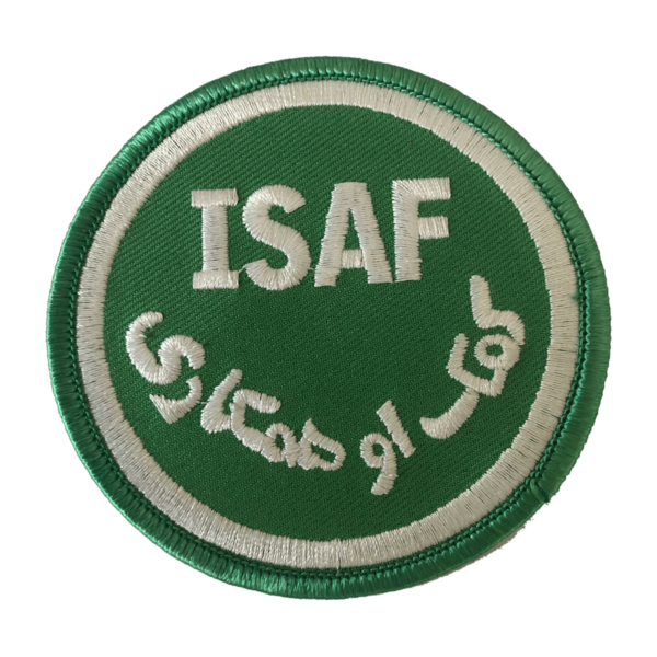 isaf patch afghanistan