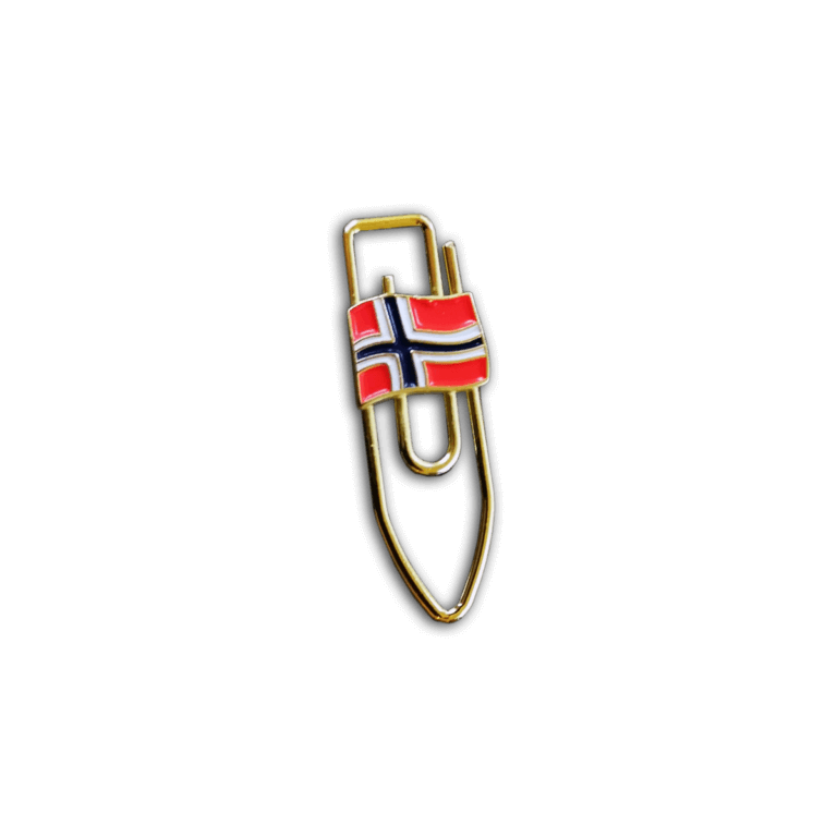 Pin Norske flagg